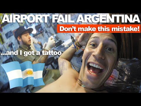 AIRPORT FAIL IN ARGENTINA - Don't make this mistake!