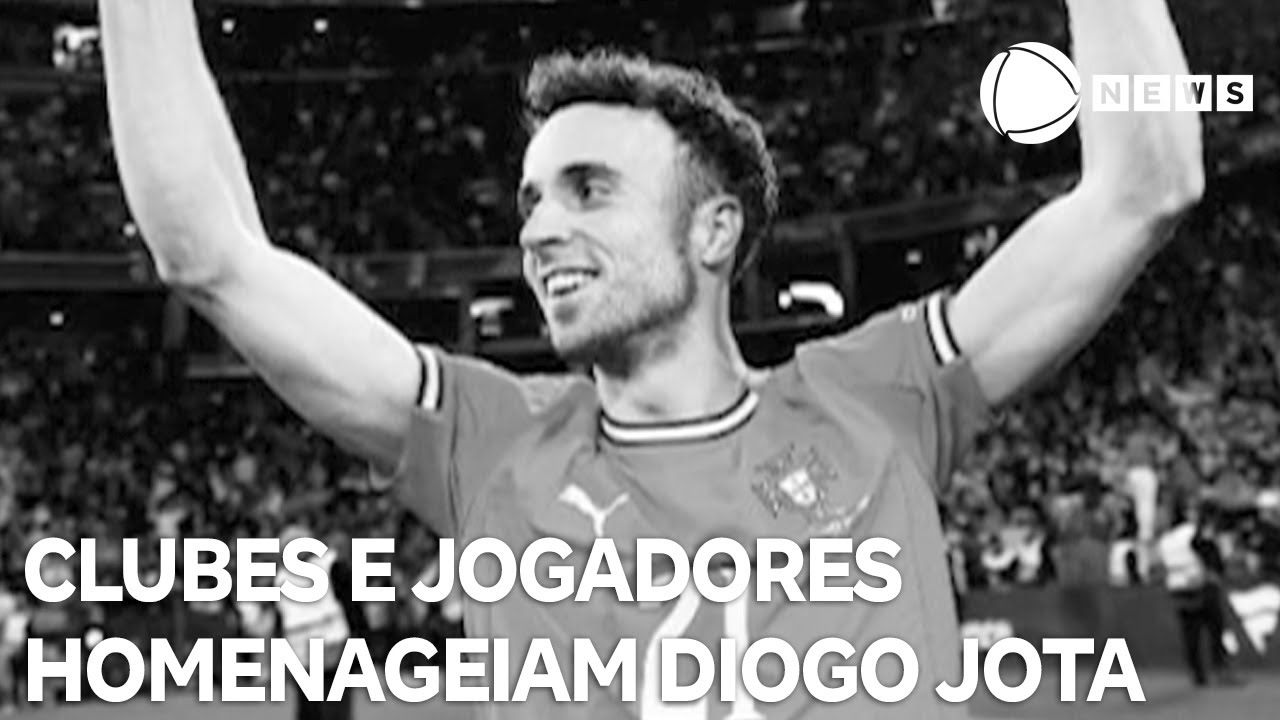 Clubes e jogadores prestam homenagens a Diogo Jota