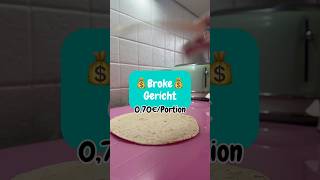 Bei mir kamen 8 Portionen raus 🙂‍↔️ #broke #rezept #sparen #ytshorts