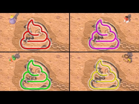 Mario Party Superstars: Epic Minigame Showdown - Peach vs. Mario vs. Yoshi vs. Wario