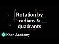 Understanding Radian Measures and Quadrants