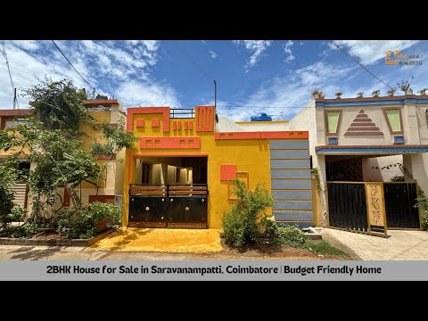 House for Sale in Saravanampatti, Coimbatore | 2BHK House Sale | On Road Property| Property Sale.