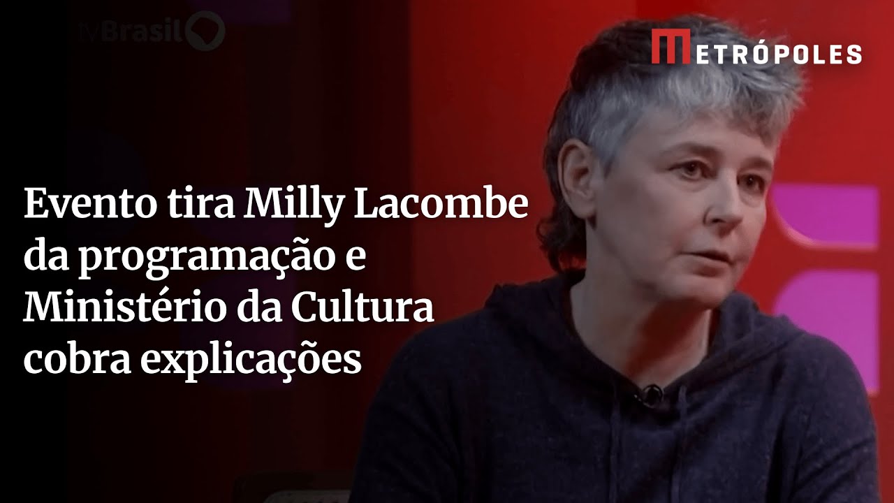 Evento tira Milly Lacombe da programação e Ministério da Cultura cobra explicações