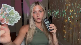 ASMR Cozy Sticker Collection| Clicky Whisper +Light Mouth Sounds+ Tracing