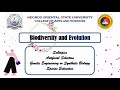 Artificial Selection and Biodiversity Concepts