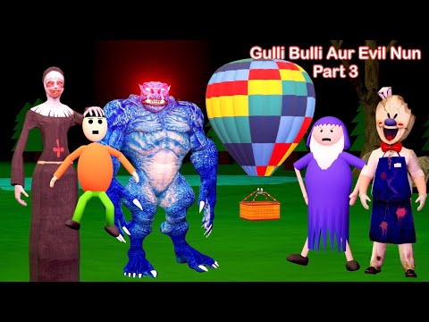 Gulli Bulli Aur Evil Nun Part 3 | Gulli Bulli | MAKE JOKE HORROR TOONS