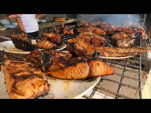 Filipino Food | Popular Grilled Fish and Pork BBQ in Cebu City