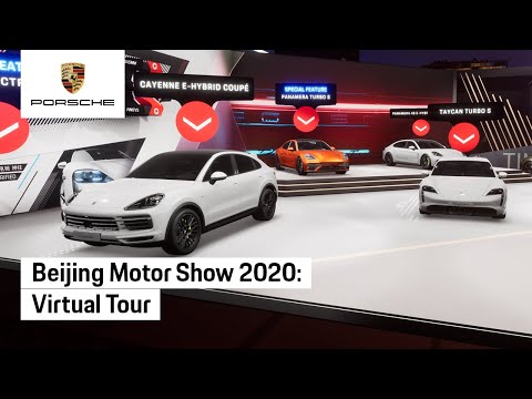 Porsche at the Beijing Motor Show - Our virtual booth
