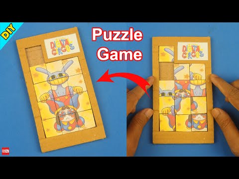 THE AMAZING DIGITAL CIRCUS Pomni & Jax Carboard Puzzle game