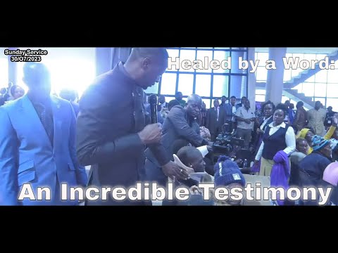 Healed by a Word: An Incredible Testimony