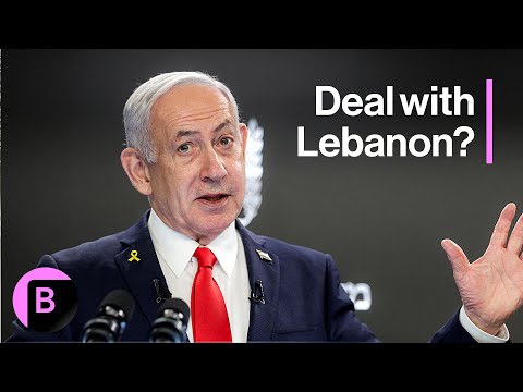 YouTube video thumbnail: Netanyahu Says Israel Will Cut Lebanon Troops if Government Disarms Hezbollah