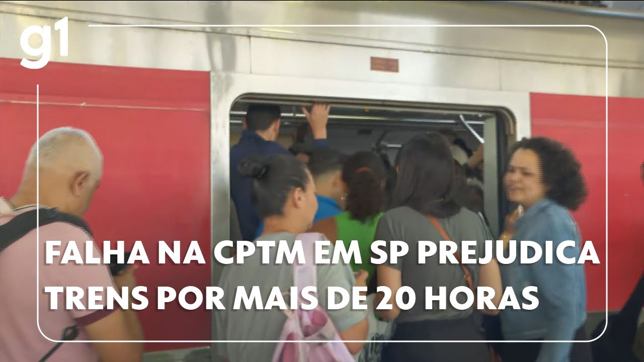 Linha 11Coral tem mais de 20 horas de falha e circulação de trens ainda prejudicada TV Online Linha 11 Coral tem mais de 20 horas de falha e circulação de trens ainda prejudicada