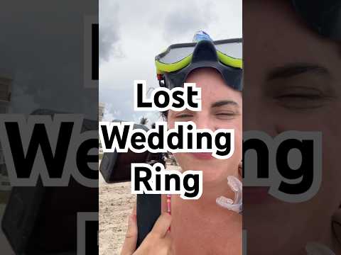 #snorkeling #lost #ocean #beach #vacation #reef #shark #couple #husbandwife #ring #search #fyo