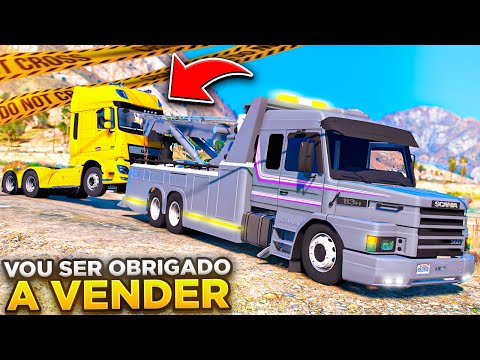 GTA V VIDA DE CAMINHONEIRO | NÃO AGUENTO MAIS!!! VOU VENDER TUDO 🤬 #320