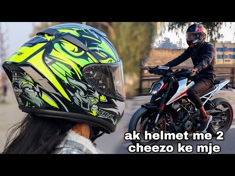 Steelbird New Winter & summer helmet | ak helmet me 2 ke mje 😍