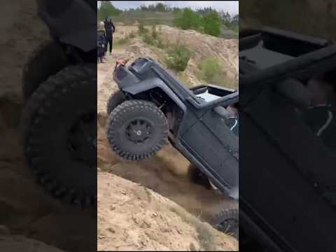 Бедный Гелик 😱‼️ Вот Вам и офф-роуд‼️ #auto #automobile #авто #offroad #car #top #new