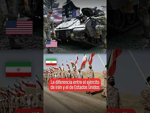 La diferencia entre el ejército de Irán y el de Estados Unidos | @KrystianVazquez