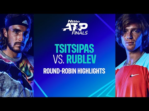 Andrey Rublev vs Stefanos Tsitsipas | Nitto ATP Finals