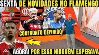 GLOBO ESPORTE FLAMENGO HOJE! MENGÃO PEGA O CRUZEIRO NAS OITAVAS! GABRIEL JESUS NA MIRA?