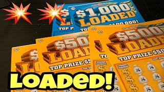 LOADED SCRATCH OFFS FROM MD LOTTERY! 🍀🍀