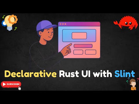 Building Stunning UIs in Rust with Slint 🚀 | Declarative UI Made Easy