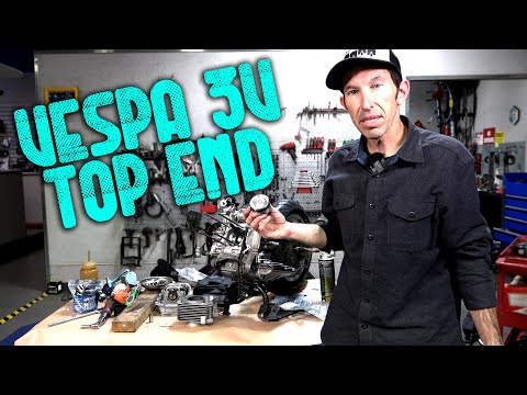 Installing the Top End on a Vespa 3V Motor - Sprint/Primavera 150
