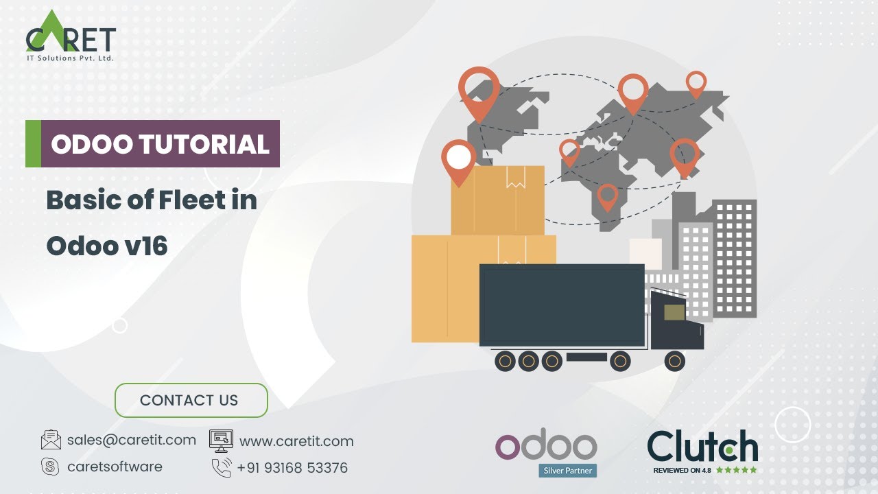 Fleet Management in Odoo #V16 || Odoo Learning | 29.01.2024

In this comprehensive tutorial series, we'll guide you through the essential aspects of Odoo v16's Fleet module, covering ...