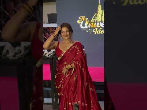 Hema Look Very Beautiful in Red Hot Sari #ytshorts #reels #trending