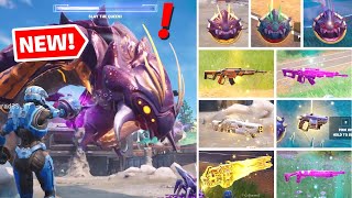Fortnite All 10 NEW Bosses, Medallions, Mythic and Exotic Weapons in Fortnite Chapter 6 Season 4