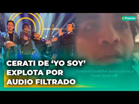 Imitador de Gustavo Cerati 'EXPLOTA' por AUDIO que pedía que no VOTEN por él #elpopular