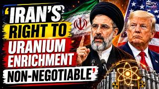 Iran Rules Out Compromise On Uranium Enrichment, Says 'Non-Negotiable Under NPT'