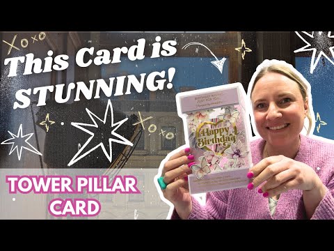 Make Something Really Special Today! | Tower Pillar Card | NO DIES NEEDED!!!