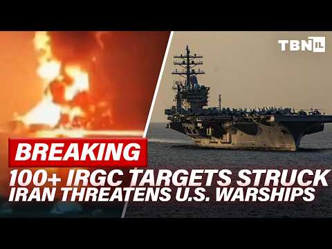 BREAKING: U.S. ATTACKS 100+ IRGC Targets; Iran SUPERSONIC Missile Plot EXPOSED | TBN Israel