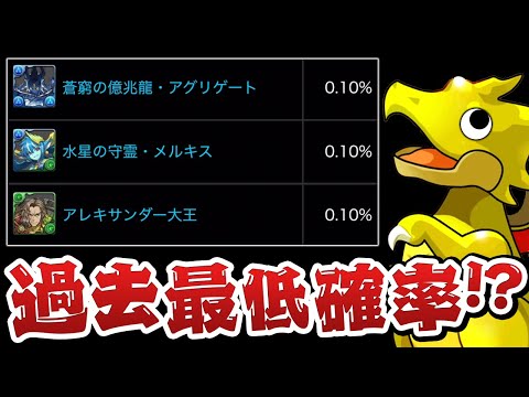 このガチャよく見てみたら確率ヤバすぎだろ！！【パズドラ】