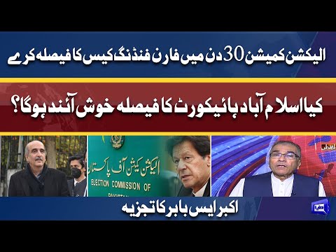 PTI Foreign Funding Case | Islamabad High Court Big Decision | Akbar S Babar Analysis