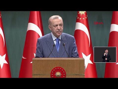 Cumhurbaşkanı Erdoğan Kabine Toplantısı Sonrası Konuştu