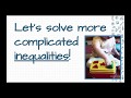Solving Inequalities and Boundary Points