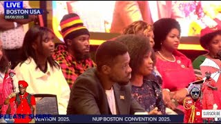 LIVE :H.E PRESIDENT BOBI WINE LIVE AND FIRST LADY BARBIE KYAGULANGI  IN BOSTON  NUP CONVENTION 2025