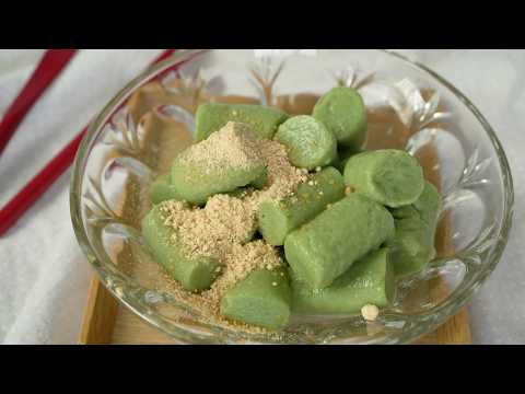 Matcha Milk Warabimochi 抹茶ミルクわらび餅
