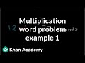Solving Multiplication Word Problems