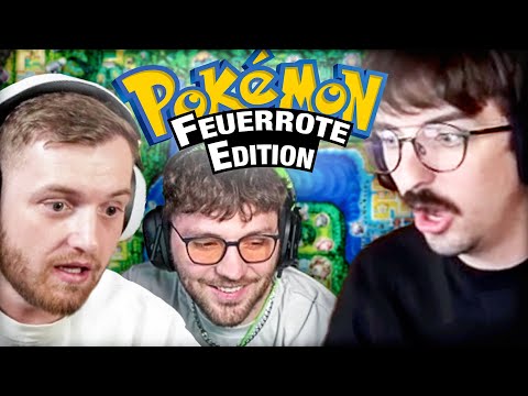 Die UNMÖGLICHE 3-Mann Soullink Challenge | Pokemon Feuerrot Soullink feat. @Trymacs @Chefstrobel