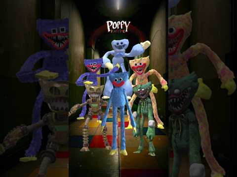 poppy playtime all characters #524 #poppyplaytime #huggywuggy