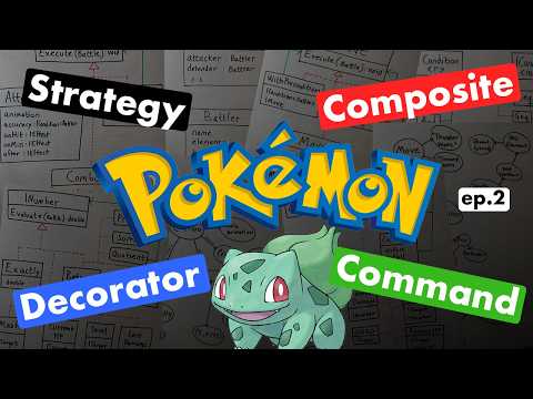 Accidentally Used Design Patterns When Rebuilding Pokémon