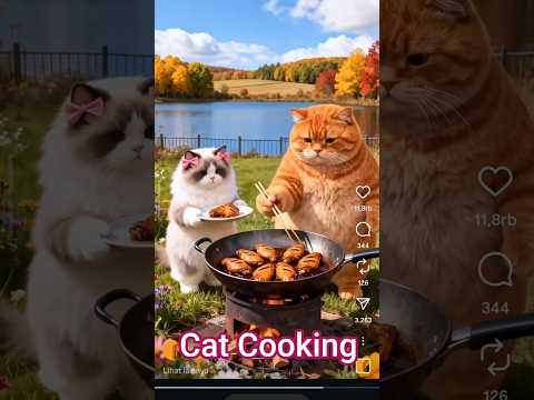 cat cooking #kpop #cat #viral #video #ytshorts #shorts #fypシ #humor #funny #cartoon #kucing #cooking