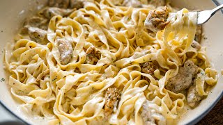 Chicken Alfredo | Chicken Fettuccine Alfredo Recipe
