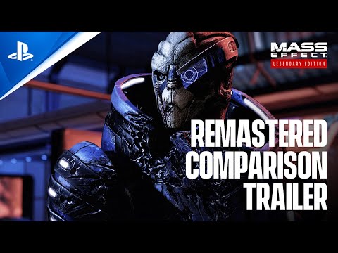 Mass Effect Legendary Edition ? Official Remastered Comparison Trailer | PS5