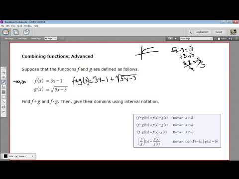 Combining functions - advanced