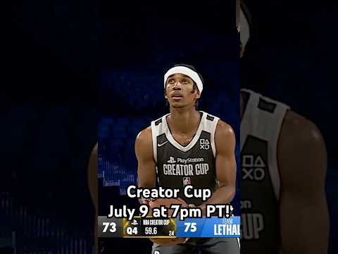 See your favorite hoops creators LIVE at the PlayStation NBA Creator Cup 🎟️