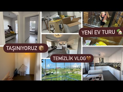 TAŞINIYORUZ🏡YENİ EV TURU🏞️YENİ EVDE İLK GÜN✨SABAH RUTİNİM💫VLOG