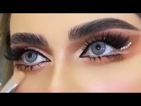 Amazing Arabic Model makeup #bridalmakeup #model #viralvideo #eyemakeuptutorial #viral #contour 👁️✨